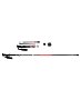 Trekové skladacie palice HANNAH CAMPING SPEED TRAIL FL Uni, anthracite/red