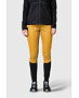 Trousers HANNAH ALISON PANTS Lady, golden yellow/anthracite