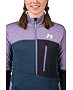 Dámská mikina HANNAH MEDA HZ, lavender gray/stratified sea mel
