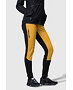 Trousers HANNAH ALISON PANTS Lady, golden yellow/anthracite