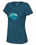 T-shirt - short-sleeve HANNAH COREY II Lady, Moroccan blue