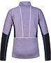 Dámská mikina HANNAH MEDA HZ, lavender gray/stratified sea mel