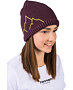 Hat Hannah Brita Lady, mauve wine