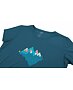 T-shirt - short-sleeve HANNAH COREY II Lady, Moroccan blue