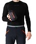 Pánske kraťasy HANNAH DEYN SHORTS, anthracite